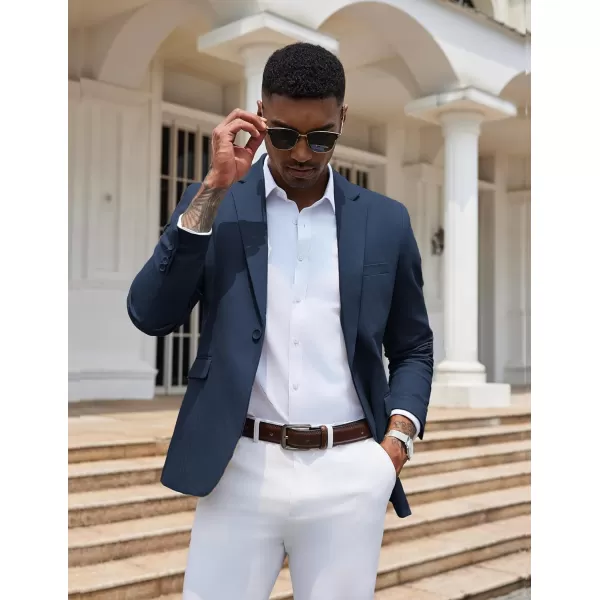 COOFANDY Mens Casual Blazer Slim Fit Sport Coats One Button Stylish Business Suit Jacket