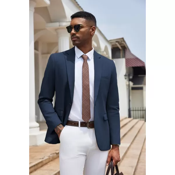 COOFANDY Mens Casual Blazer Slim Fit Sport Coats One Button Stylish Business Suit Jacket
