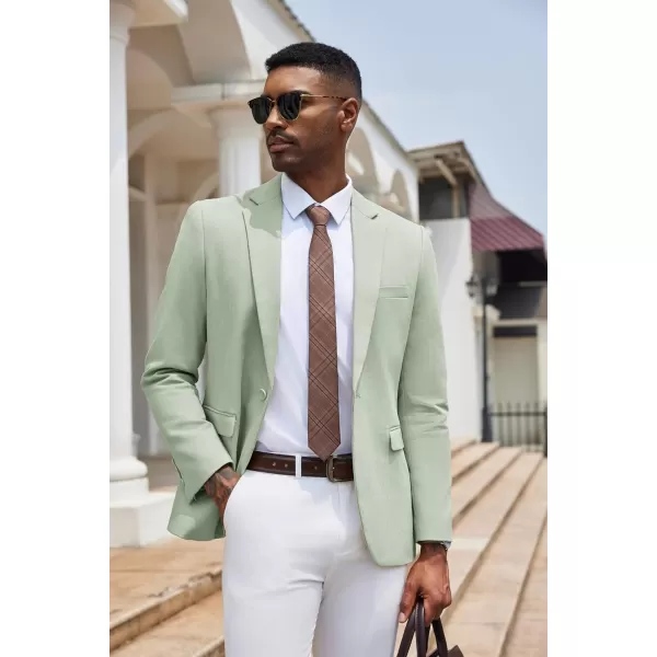 COOFANDY Mens Casual Blazer Slim Fit Sport Coats One Button Stylish Business Suit Jacket