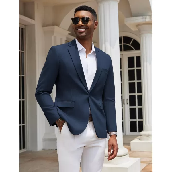 COOFANDY Mens Casual Blazer Slim Fit Sport Coats One Button Stylish Business Suit Jacket