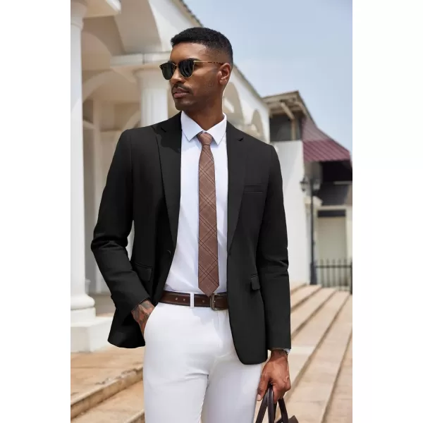 COOFANDY Mens Casual Blazer Slim Fit Sport Coats One Button Stylish Business Suit Jacket