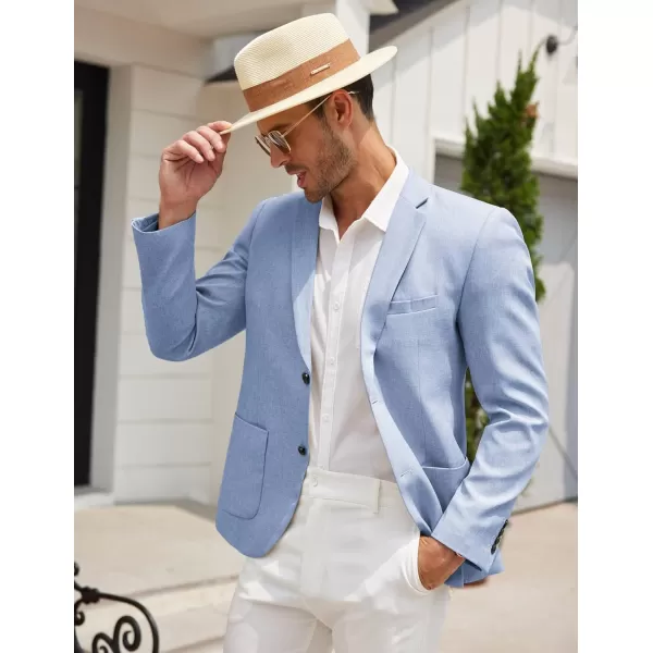 COOFANDY Mens Casual Blazer Sport Coat Slim Fit Two Button Suit Jackets Lightweight Business Sports Jacket