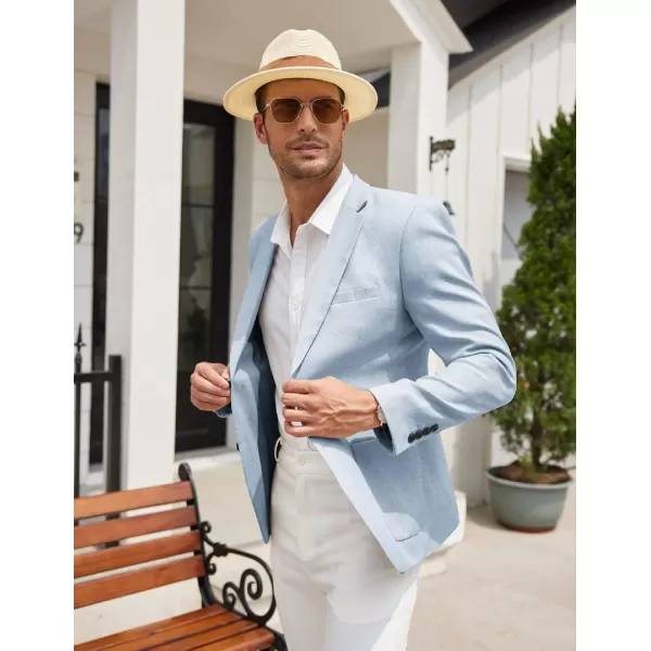 COOFANDY Mens Casual Blazer Sport Coat Slim Fit Two Button Suit Jackets Lightweight Business Sports Jacket