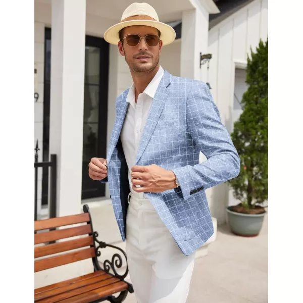 COOFANDY Mens Casual Blazer Sport Coat Slim Fit Two Button Suit Jackets Lightweight Business Sports Jacket