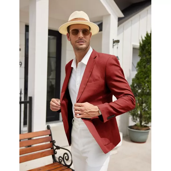 COOFANDY Mens Casual Blazer Sport Coat Slim Fit Two Button Suit Jackets Lightweight Business Sports Jacket