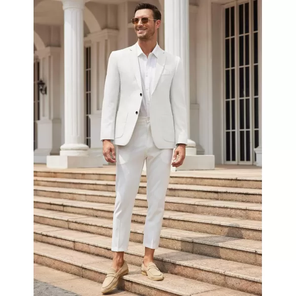 COOFANDY Mens Casual Blazer Sport Coat Slim Fit Two Button Suit Jackets Lightweight Business Sports Jacket