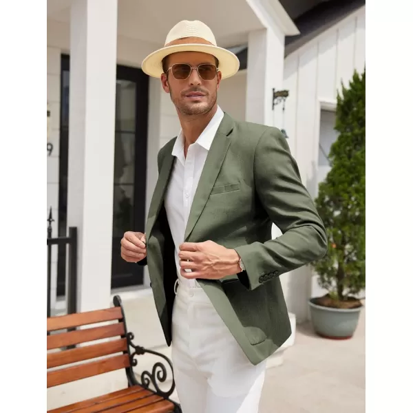 COOFANDY Mens Casual Blazer Sport Coat Slim Fit Two Button Suit Jackets Lightweight Business Sports Jacket