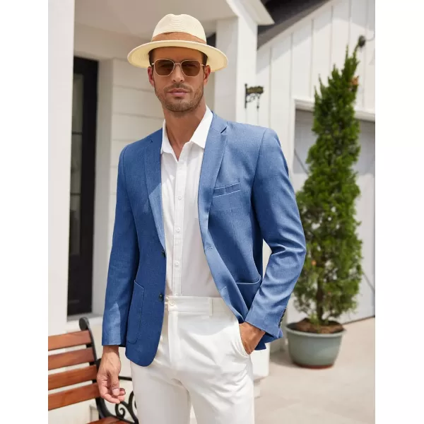 COOFANDY Mens Casual Blazer Sport Coat Slim Fit Two Button Suit Jackets Lightweight Business Sports Jacket