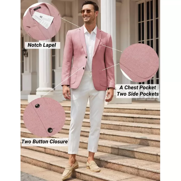 COOFANDY Mens Casual Blazer Sport Coat Slim Fit Two Button Suit Jackets Lightweight Business Sports Jacket