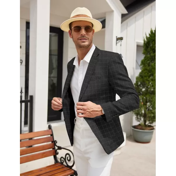COOFANDY Mens Casual Blazer Sport Coat Slim Fit Two Button Suit Jackets Lightweight Business Sports Jacket