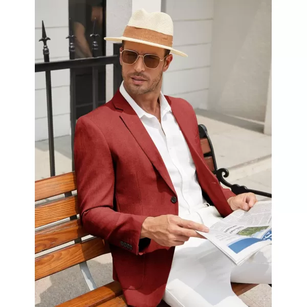 COOFANDY Mens Casual Blazer Sport Coat Slim Fit Two Button Suit Jackets Lightweight Business Sports Jacket