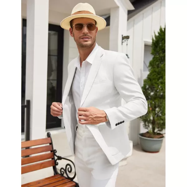 COOFANDY Mens Casual Blazer Sport Coat Slim Fit Two Button Suit Jackets Lightweight Business Sports Jacket