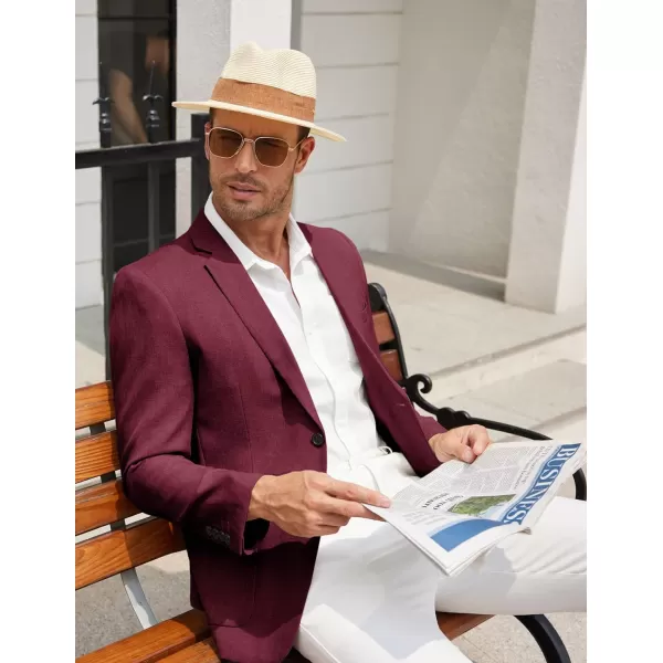 COOFANDY Mens Casual Blazer Sport Coat Slim Fit Two Button Suit Jackets Lightweight Business Sports Jacket