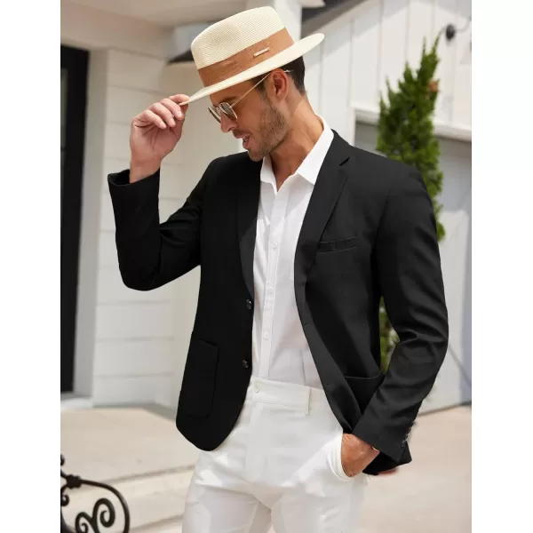COOFANDY Mens Casual Blazer Sport Coat Slim Fit Two Button Suit Jackets Lightweight Business Sports Jacket