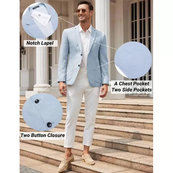 COOFANDY Mens Casual Blazer Sport Coat Slim Fit Two Button Suit Jackets Lightweight Business Sports Jacket