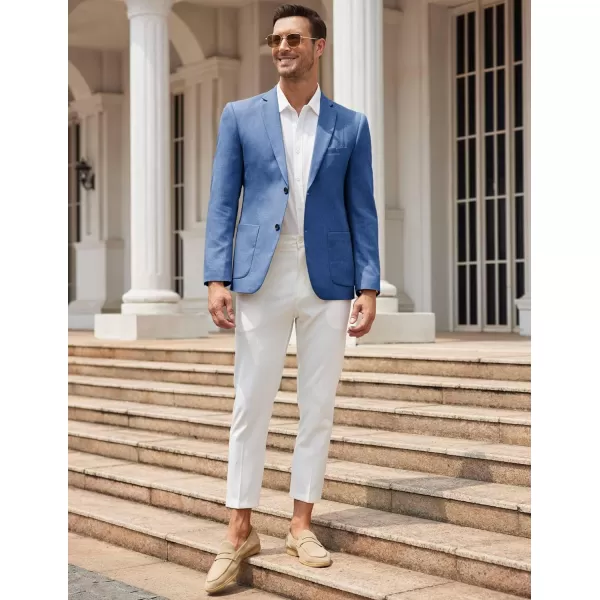 COOFANDY Mens Casual Blazer Sport Coat Slim Fit Two Button Suit Jackets Lightweight Business Sports Jacket