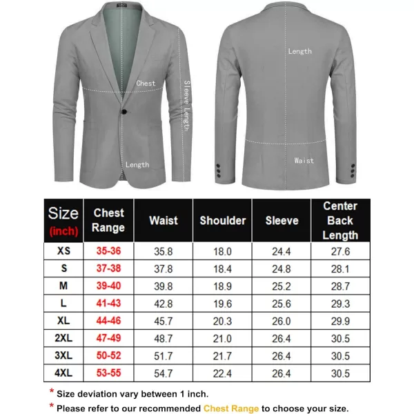 COOFANDY Men's Casual Linen Blazer Lightweight Regular Fit Sport Coat One Button Suit Jacket