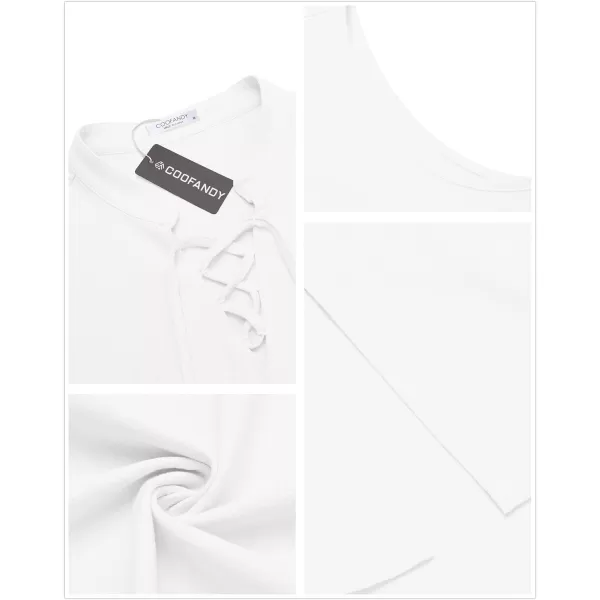 COOFANDY Mens Cotton Linen Tank Tops Beach Casual Sleeveless Henley Tank Shirts Black