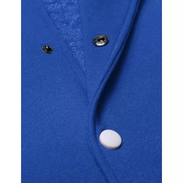 COOFANDY Men's Fashion Varsity Jacket Causal Slim Fit Cotton Letterman Baseball Bomber Jackets