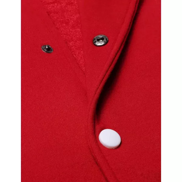 COOFANDY Men's Fashion Varsity Jacket Causal Slim Fit Cotton Letterman Baseball Bomber Jackets