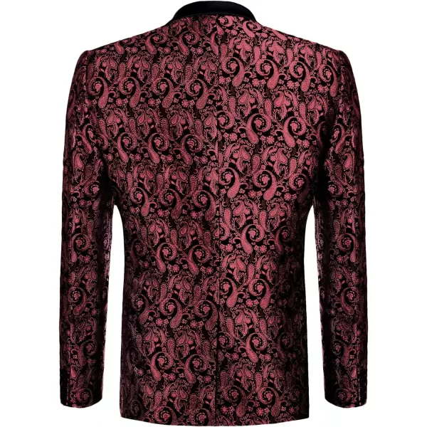 COOFANDY Mens Floral Blazer Suit Jacket Dinner Party Prom Wedding Stylish Tuxedo