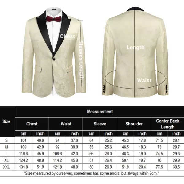 COOFANDY Men's Floral Paisley Formal Tuxedo Suit Jacket Dress Dinner Party Prom Weeding Blazer