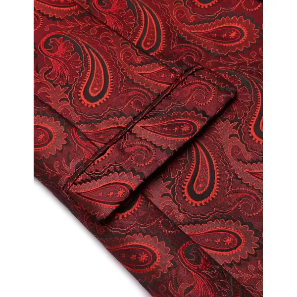 COOFANDY Mens Floral Tuxedo Jacket Paisley Shawl Lapel Suit Blazer Jacket for Dinner,Prom,Wedding