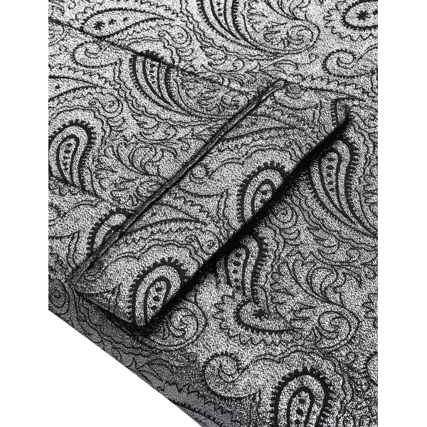 COOFANDY Mens Floral Tuxedo Jacket Paisley Shawl Lapel Suit Blazer Jacket for Dinner,Prom,Wedding