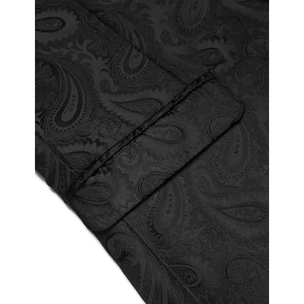 COOFANDY Mens Floral Tuxedo Jacket Paisley Shawl Lapel Suit Blazer Jacket for Dinner,Prom,Wedding