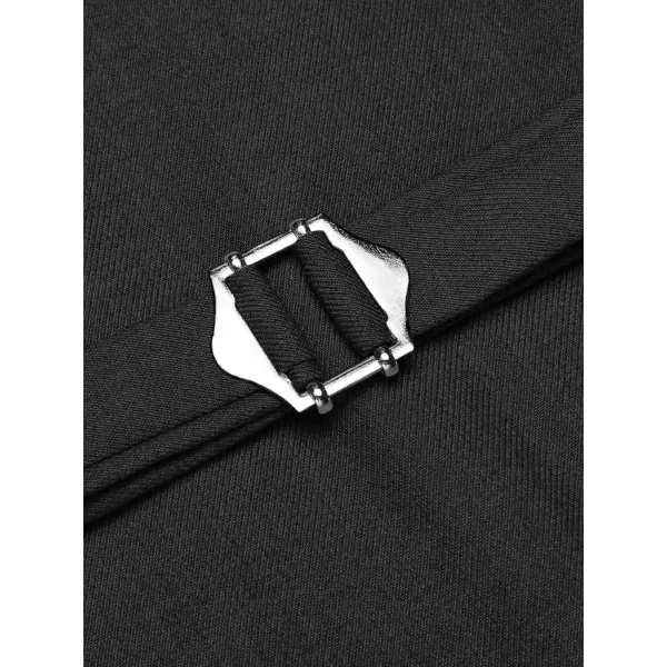 COOFANDY Men's Formal Fashion Vest Layered Waistcoat Business Dress Suit Vests for Wedding