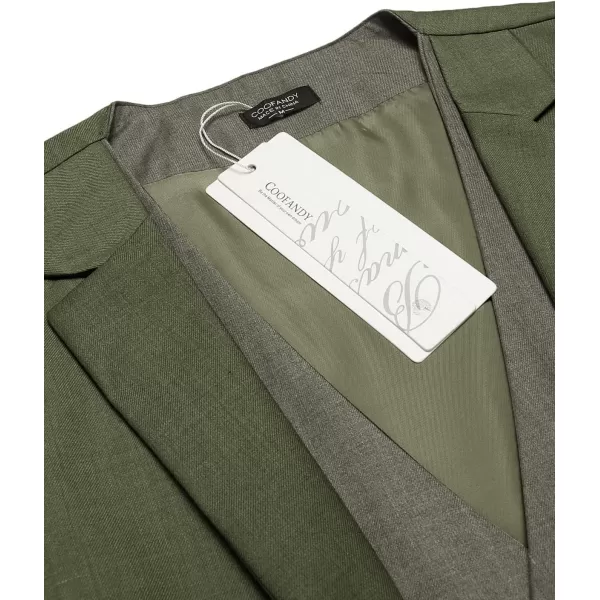 COOFANDY Men's Formal Fashion Vest Layered Waistcoat Business Dress Suit Vests for Wedding