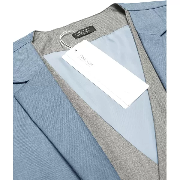 COOFANDY Men's Formal Fashion Vest Layered Waistcoat Business Dress Suit Vests for Wedding