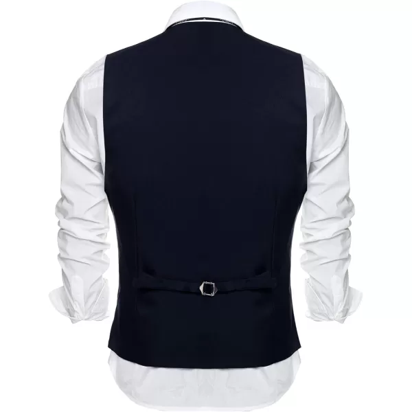 COOFANDY Men's Formal Suit Vest Slim Fit Casual Business Dress Waistcoat Vest