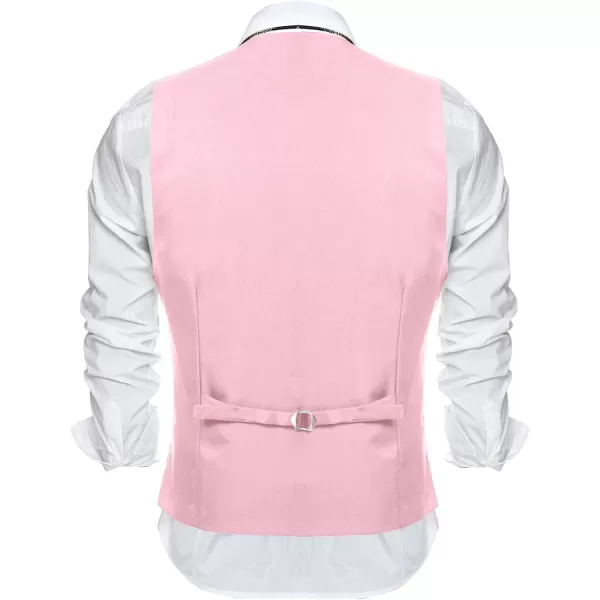 COOFANDY Men's Formal Suit Vest Slim Fit Casual Business Dress Waistcoat Vest