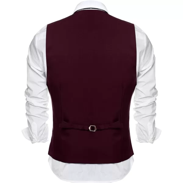 COOFANDY Men's Formal Suit Vest Slim Fit Casual Business Dress Waistcoat Vest