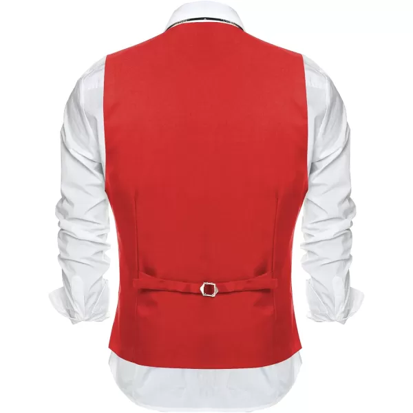 COOFANDY Men's Formal Suit Vest Slim Fit Casual Business Dress Waistcoat Vest
