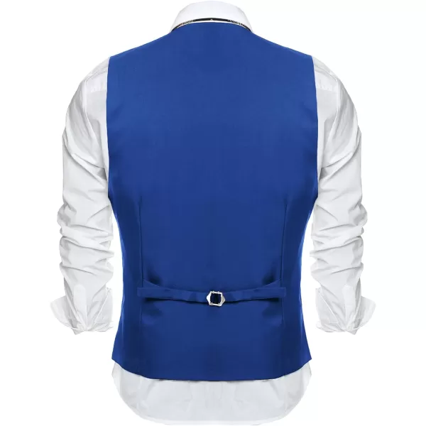 COOFANDY Men's Formal Suit Vest Slim Fit Casual Business Dress Waistcoat Vest