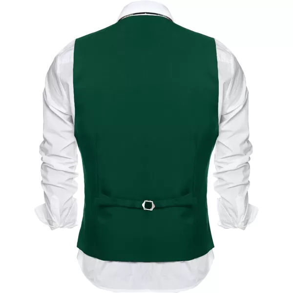 COOFANDY Men's Formal Suit Vest Slim Fit Casual Business Dress Waistcoat Vest