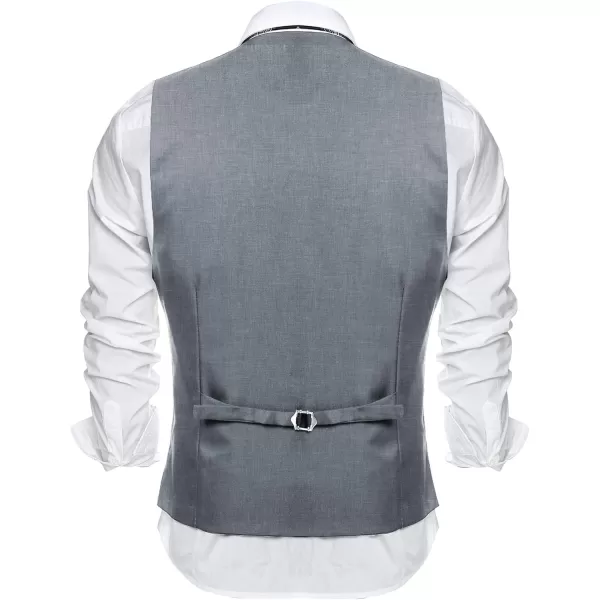 COOFANDY Men's Formal Suit Vest Slim Fit Casual Business Dress Waistcoat Vest