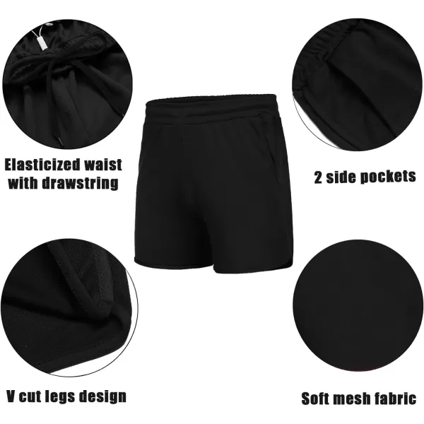 COOFANDY Men's Gym Workout Shorts 5 Inch 2 Pack Athletic Running Shorts Quick Dry Sport Training Shorts with Pockets)