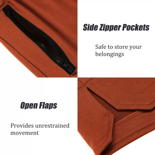 COOFANDY Men's Gym Workout Shorts Athletic Training Shorts Fitted Weightlifting Bodybuilding Shorts with Zipper Pockets
