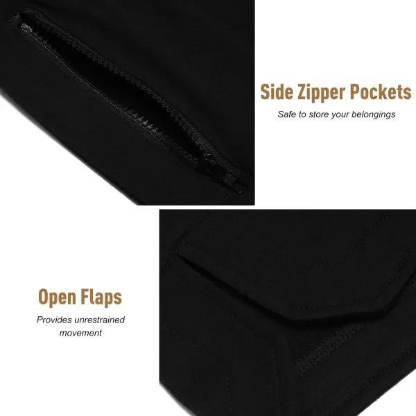 COOFANDY Men's Gym Workout Shorts Athletic Training Shorts Fitted Weightlifting Bodybuilding Shorts with Zipper Pockets