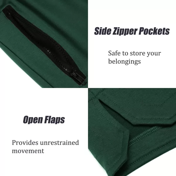 COOFANDY Men's Gym Workout Shorts Athletic Training Shorts Fitted Weightlifting Bodybuilding Shorts with Zipper Pockets