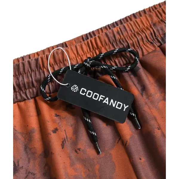 COOFANDY Men's Gym Workout Shorts Athletic Training Shorts Fitted Weightlifting Bodybuilding Shorts with Zipper Pockets