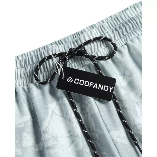 COOFANDY Men's Gym Workout Shorts Athletic Training Shorts Fitted Weightlifting Bodybuilding Shorts with Zipper Pockets