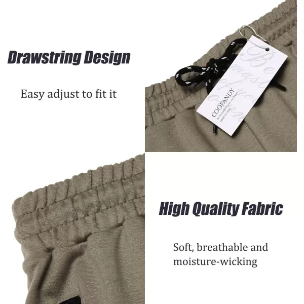 COOFANDY Men's Gym Workout Shorts Athletic Training Shorts Fitted Weightlifting Bodybuilding Shorts with Zipper Pockets