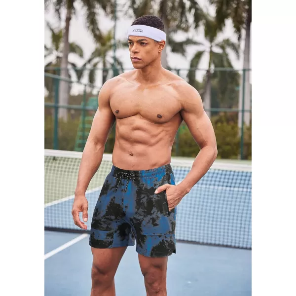 COOFANDY Men's Gym Workout Shorts Athletic Training Shorts Fitted Weightlifting Bodybuilding Shorts with Zipper Pockets