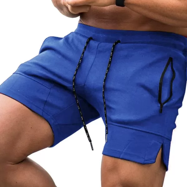 COOFANDY Men's Gym Workout Shorts Athletic Training Shorts Fitted Weightlifting Bodybuilding Shorts with Zipper Pockets