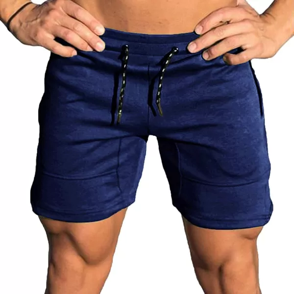 COOFANDY Men's Gym Workout Shorts Athletic Training Shorts Fitted Weightlifting Bodybuilding Shorts with Zipper Pockets