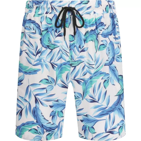 COOFANDY Men's Hawaiian Matching Set Summer Beach 2 Piece Outfits Flower Shirts and Shorts